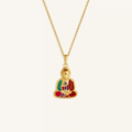 Radiant Stillness Buddha Charm Necklace 1