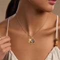Majestic Wisdom Elephant Multi-Gemstone Necklace 2