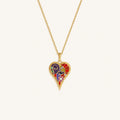 Verdant Grace Multi-Gemstone Necklace 1