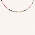Protection & Wisdom - Multi Sapphire Evil Eye Necklace 1