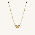 Midnight Renewal Butterfly Necklace 1