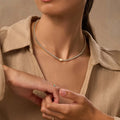Gracefully Abundant Evil Eye Tennis Necklace 2