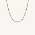 Lucky Manifestation Hamsa & Evil Eye Tennis Necklace 1