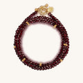 Spirit of Love Garnet Stone Wrap Bracelet 1