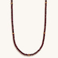 Spirit of Love Garnet Stone Wrap Bracelet 5