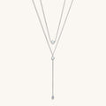 Universal Wisdom - Double Layer Blue Topaz Necklace 1
