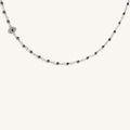 Harmony Guardian Hematite Evil Eye Necklace 1