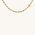 Boundless Optimism Pyrite Evil Eye Charm Necklace 1