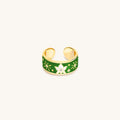 Joyous Light Diamond & Peridot Ring 3