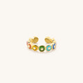 Vivid Personality Chakra Evil Eye Ring 3