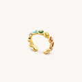 Vivid Personality Chakra Evil Eye Ring 1