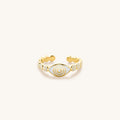 Delightful Peacefulness Evil Eye Ring 3