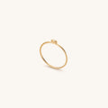 Infinite Courage Diamond Evil Eye 14K Gold Ring 1