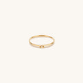 Infinite Courage Diamond Evil Eye 14K Gold Ring 3