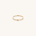 Embrace of Love Diamond Hamsa 14K Gold Ring 3