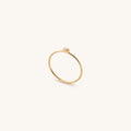 Embrace of Love Diamond Hamsa 14K Gold Ring 1