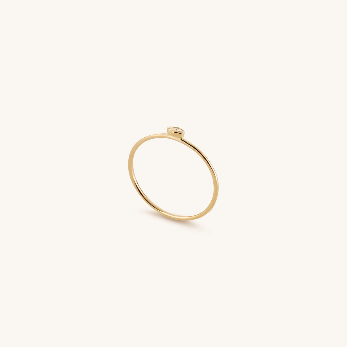 Embrace of Love Diamond Hamsa 14K Gold Ring