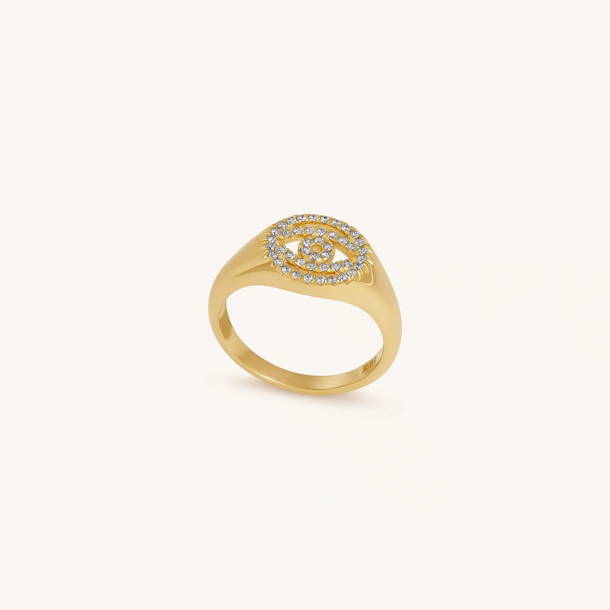 Pure Lustre Guardian Evil Eye Ring