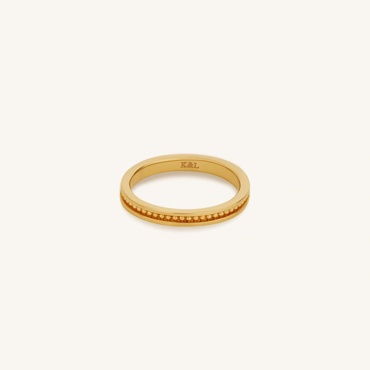 Intentional Mindset Gold Ring