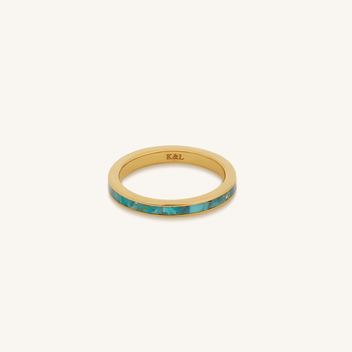 Luminous Soul Turquoise Gold Ring