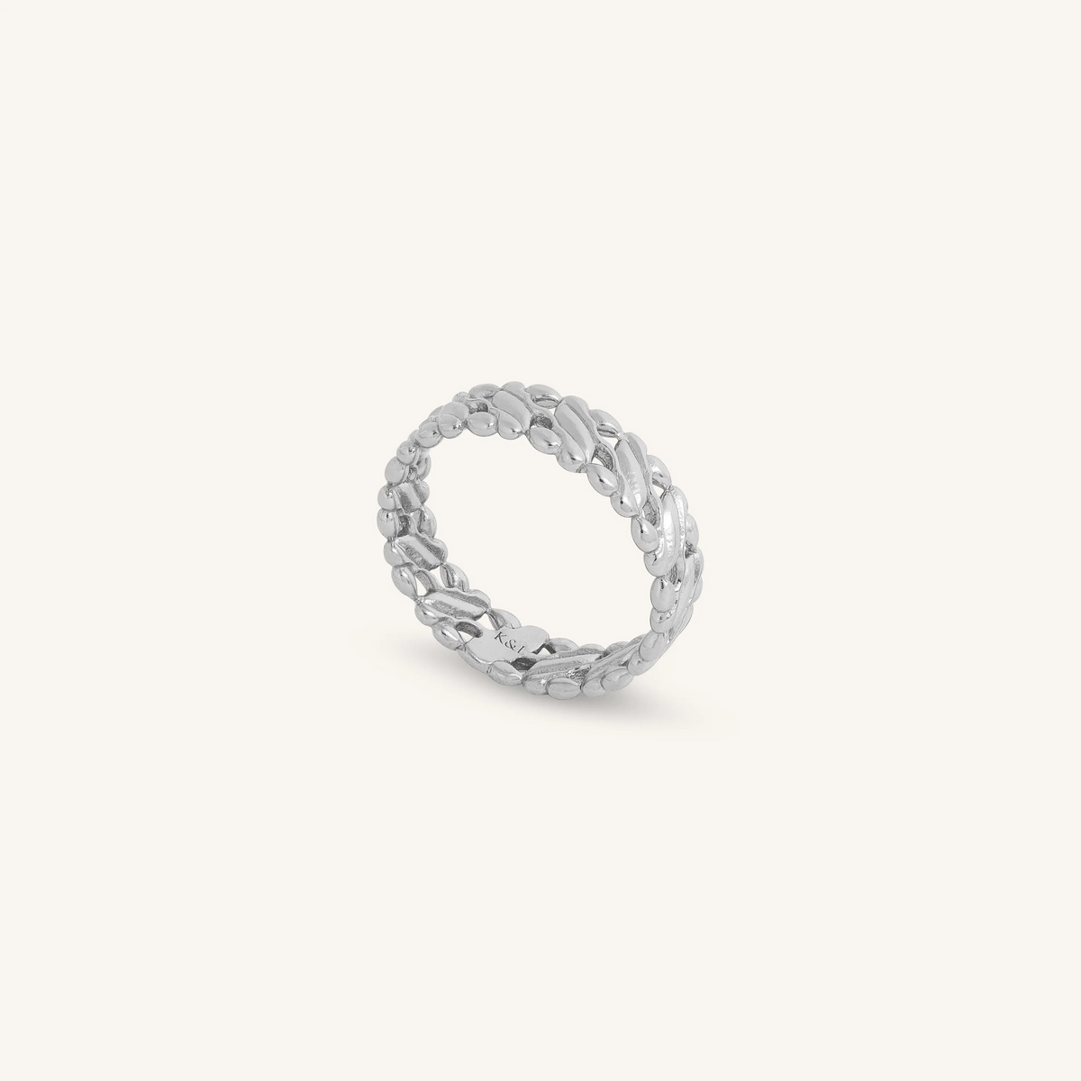 Flowing Harmony Sterling Silver Band