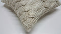 Wavy Golden Cotton Pillow 2