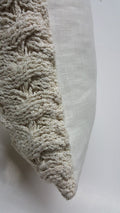 Wavy Golden Cotton Pillow 4
