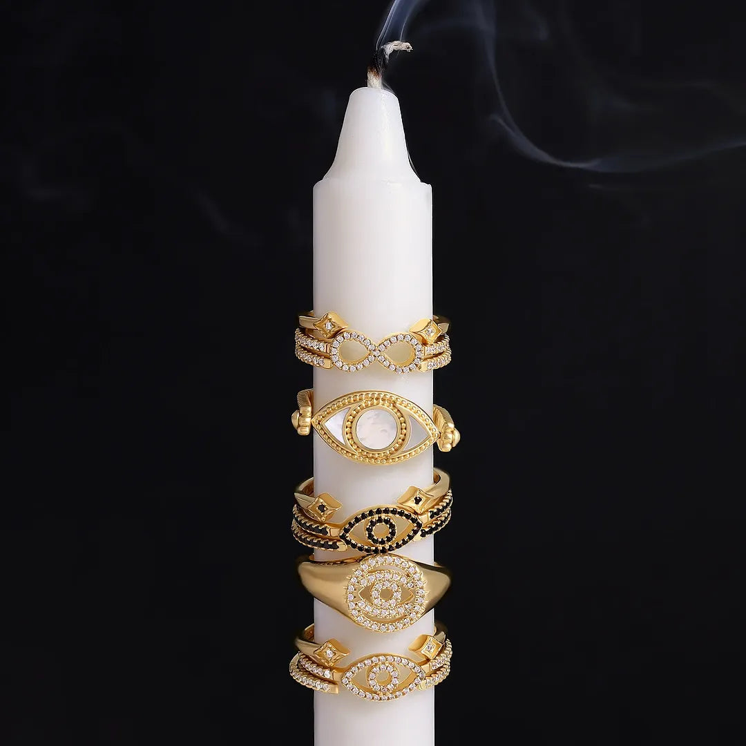 Pure Lustre Guardian Evil Eye Ring