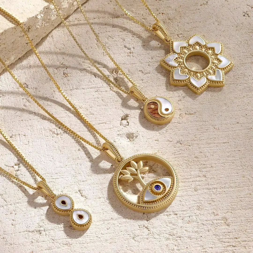 Dual Essence Yin Yang Harmony Necklace