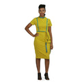Dashiki Sequins Pencil Dress 1