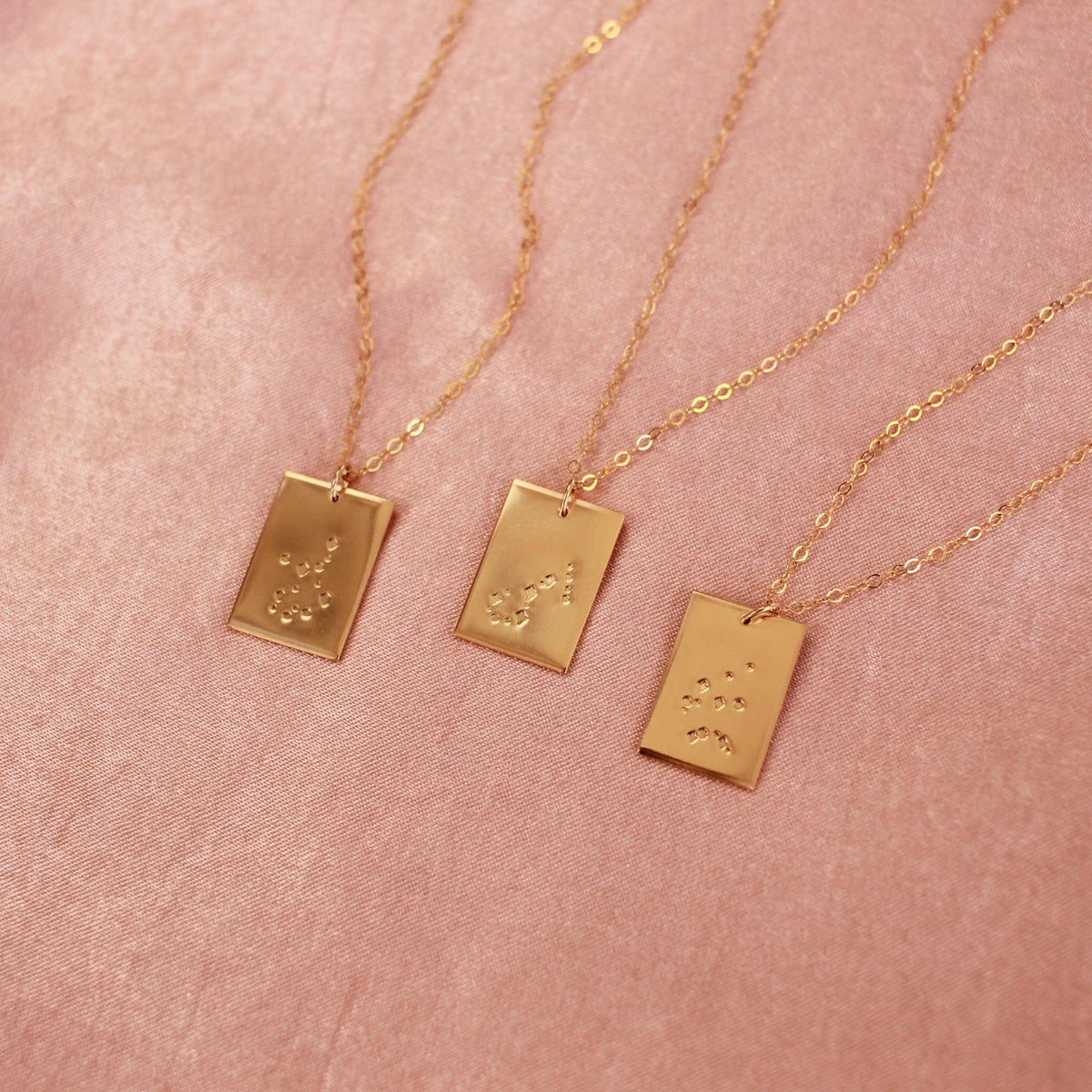 Amelia Zodiac Constellation Necklace