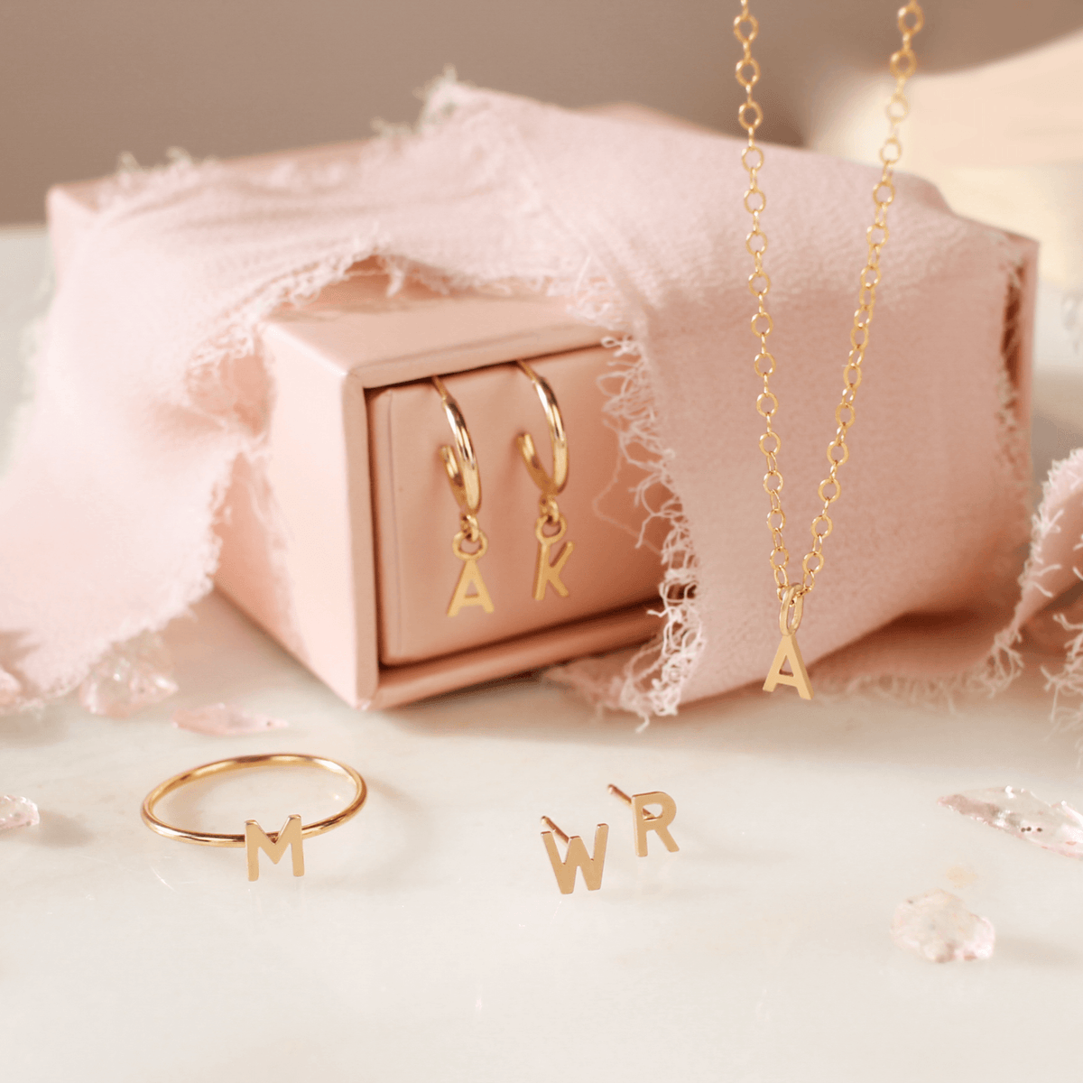 Ava Initial Necklace