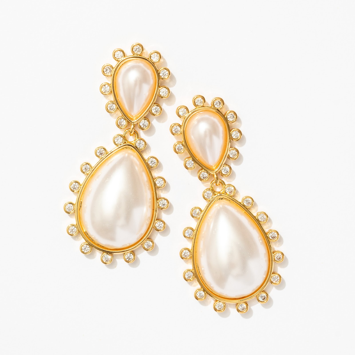 Copenhagen Earrings in Clear