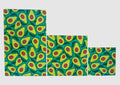 Beeswax Food Wrap - Avocado Print 9