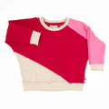 Big Kid Diagonal Colorblock Sweatshirt 1