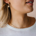 Bold Paperclip Chain Necklace 1