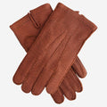 CA0393 (cork) - Men's Italian cashmere lined peccary gloves 1
