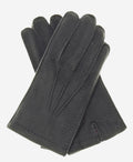 CA0395 (grey) - Handsewn Italian cashmere lined men's carpincho dress gloves 1