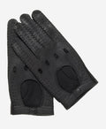 CA3335 (black) - Handsewn Italian peccary men's driving gloves 1