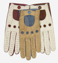 CA4123 (camel/sky) – Women’s two-tone Italian leather driving gloves 2