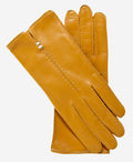 CC4301 (canary) - Women’s handsewn Italian cashmere lined leather gloves 1