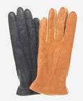 CC4515 (saddle) - Women’s Italian cashmere lined deerskin gloves 2