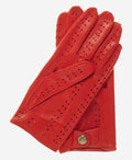 CD4010 (red) - Women’s Italian leather driving gloves 2
