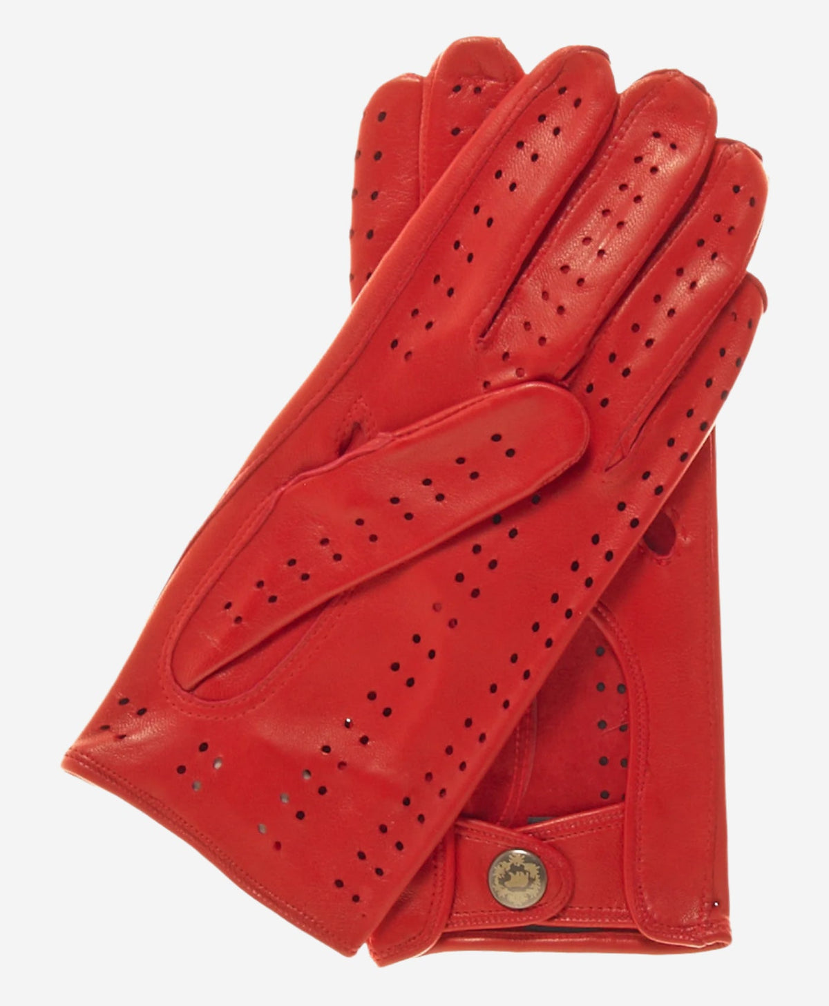 CD4010 (red) - Women’s Italian leather driving gloves