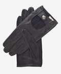 CD4466 (black) - Women’s Italian ventilated leather driving gloves 1