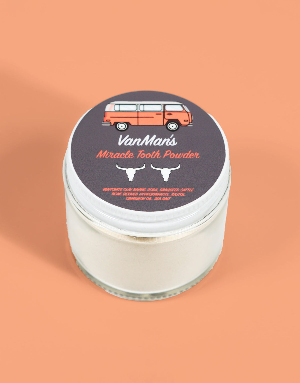 VanMan's Miracle Tooth Powder - Cinna-Bone 2 oz