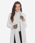 CU4629 (taupe) - Women's Unlined Italian Fashion Leather Gloves With Short Wrist 5