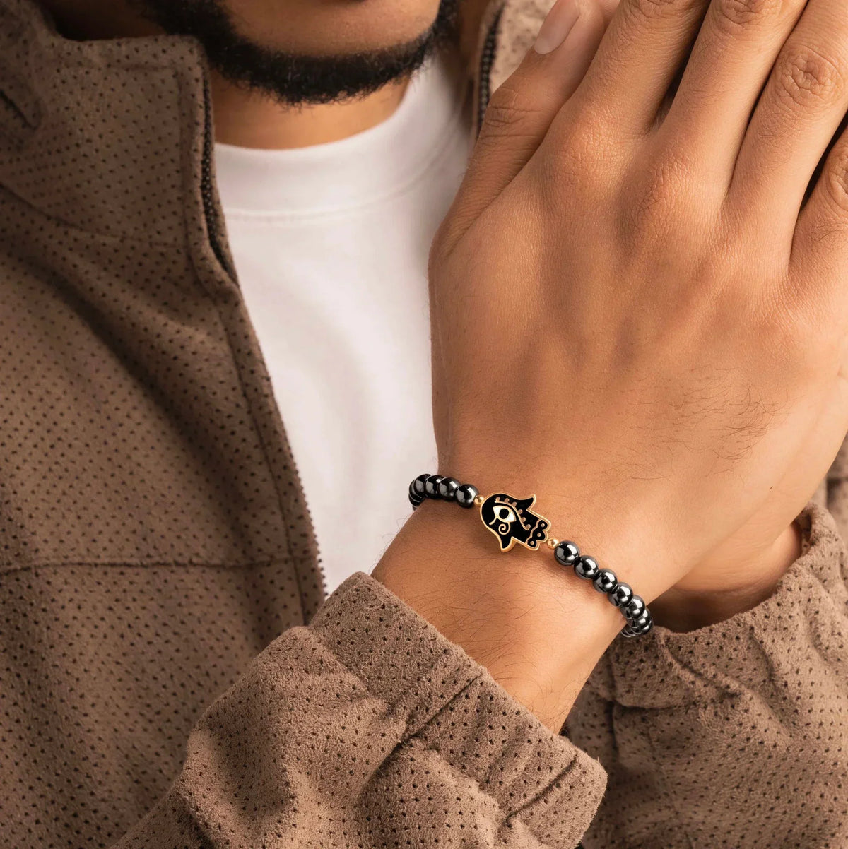 Spiritual Insight Hamsa Eye Of Horus Bracelet