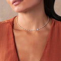Lustrous Guardian Evil Eye Pearl Necklace 2