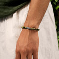 Alluring Dream Olive Jade Vegas Bracelet 2